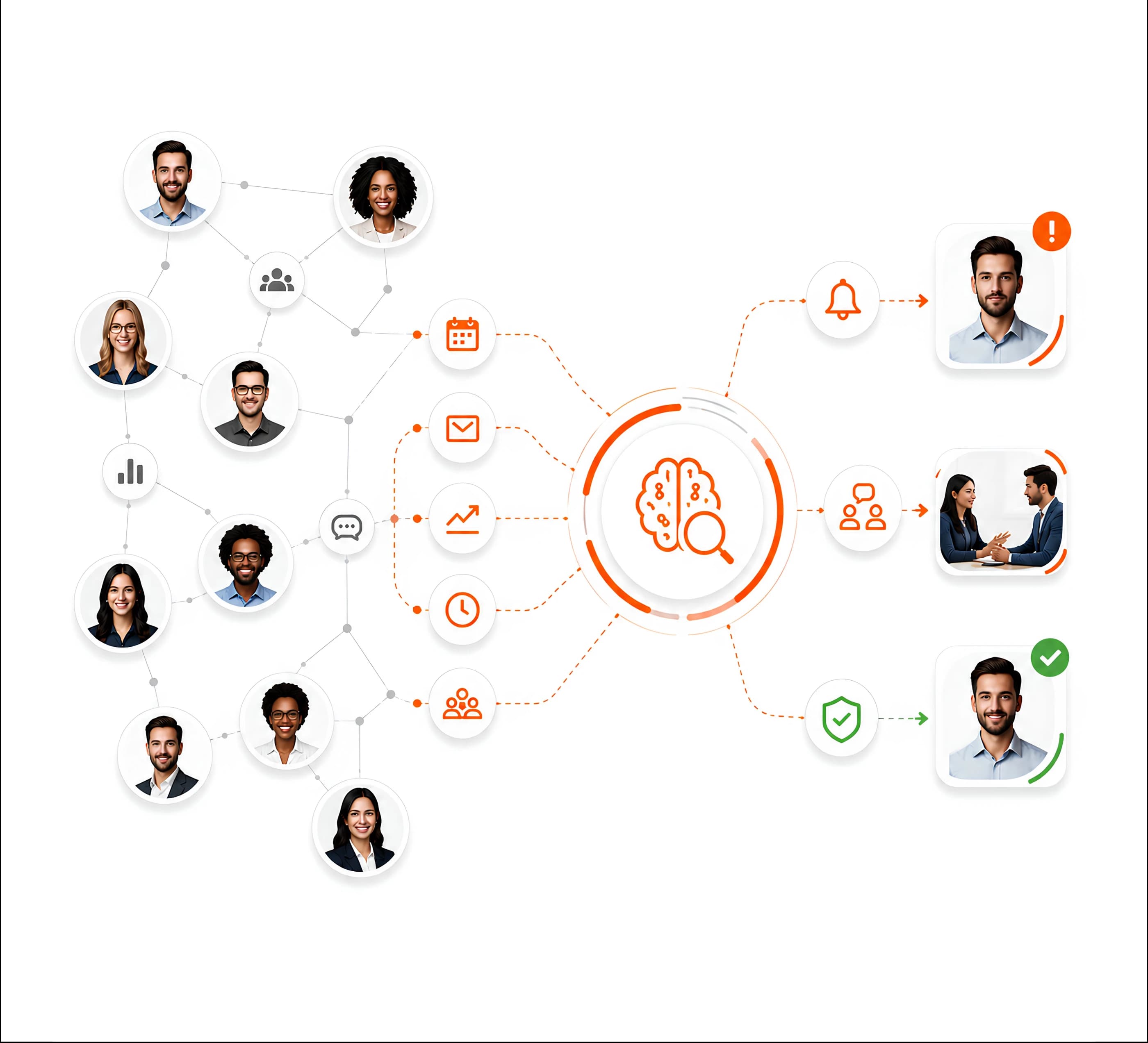 RQ-Theo surfacing early attrition risk signals across a workforce to help HR retain employees before they leave