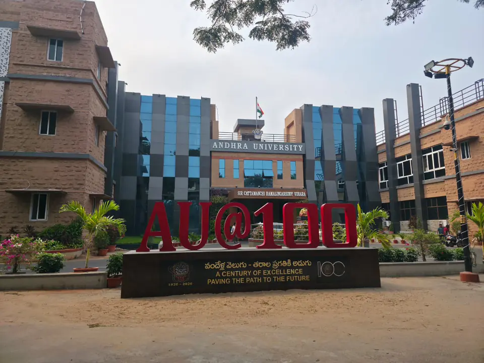 A century of excellence. Andhra University, Visakhapatnam, Andhra Pradesh.