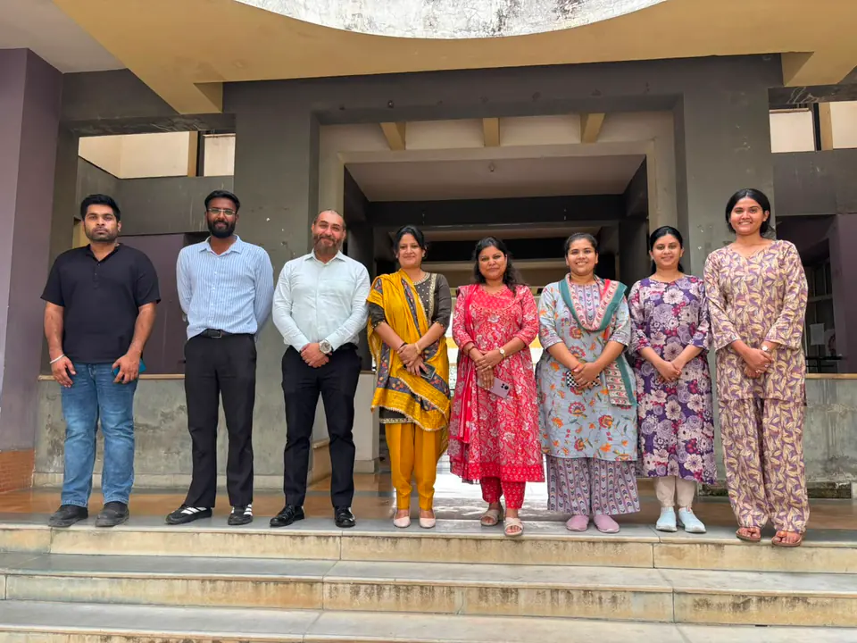 Faculty and team. IBB College of Physiotherapy, Kota, Rajasthan.